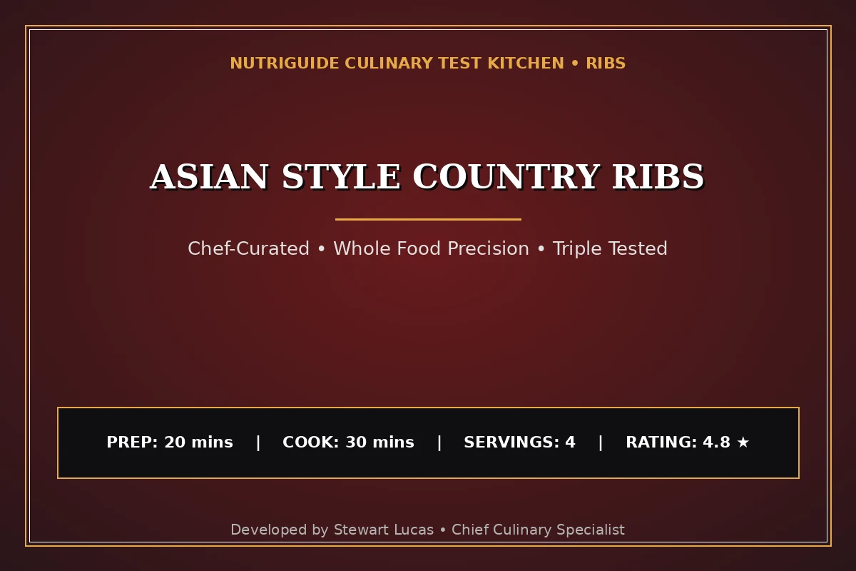 Asian Style Country Ribs