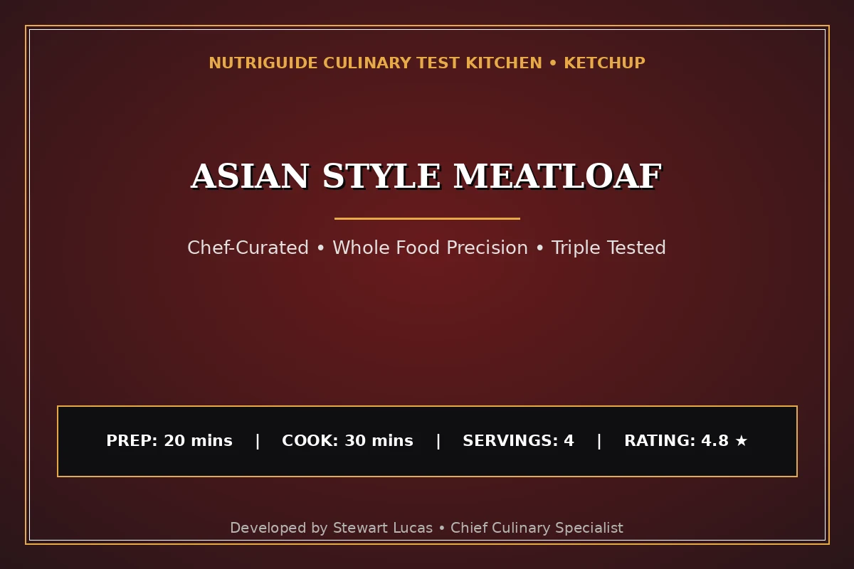Asian Style Meatloaf