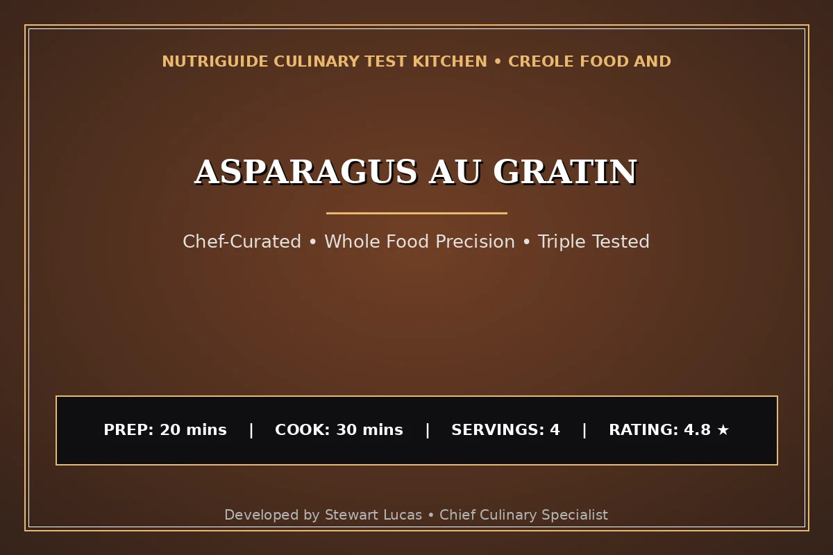 Asparagus Au Gratin