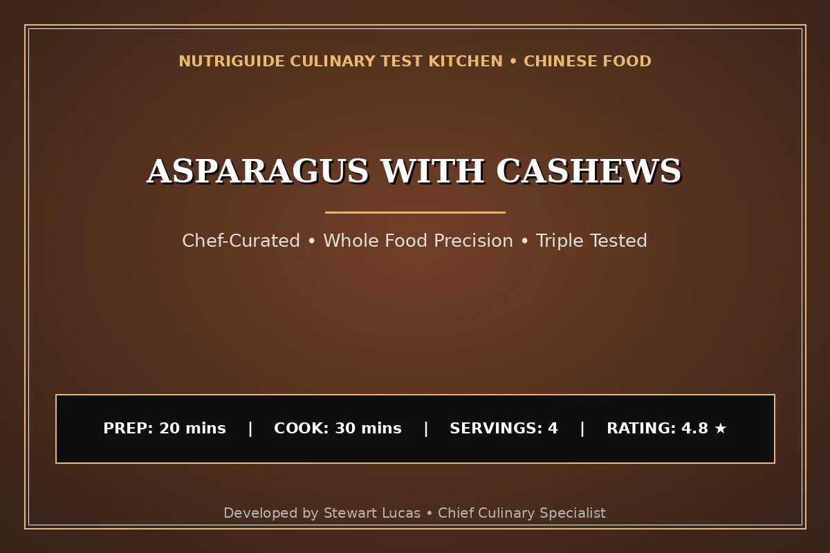 Asparagus With Cashews