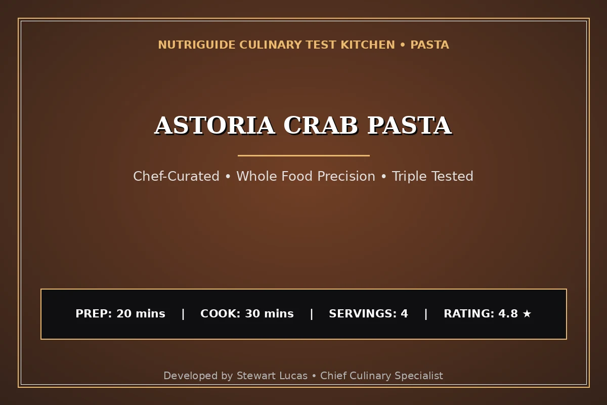 Astoria Crab Pasta