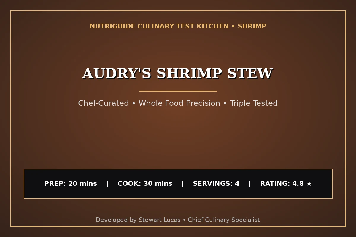 Audry'S Shrimp Stew