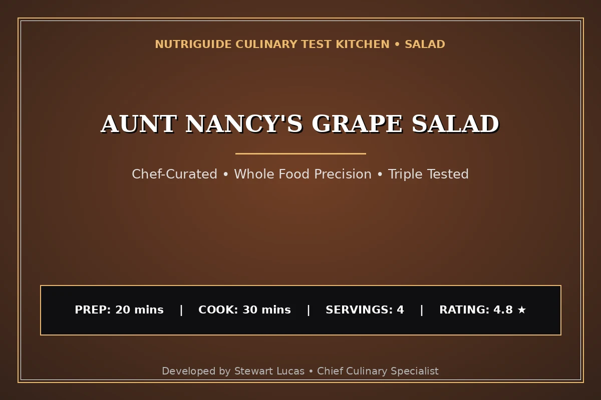 Aunt Nancy'S Grape Salad