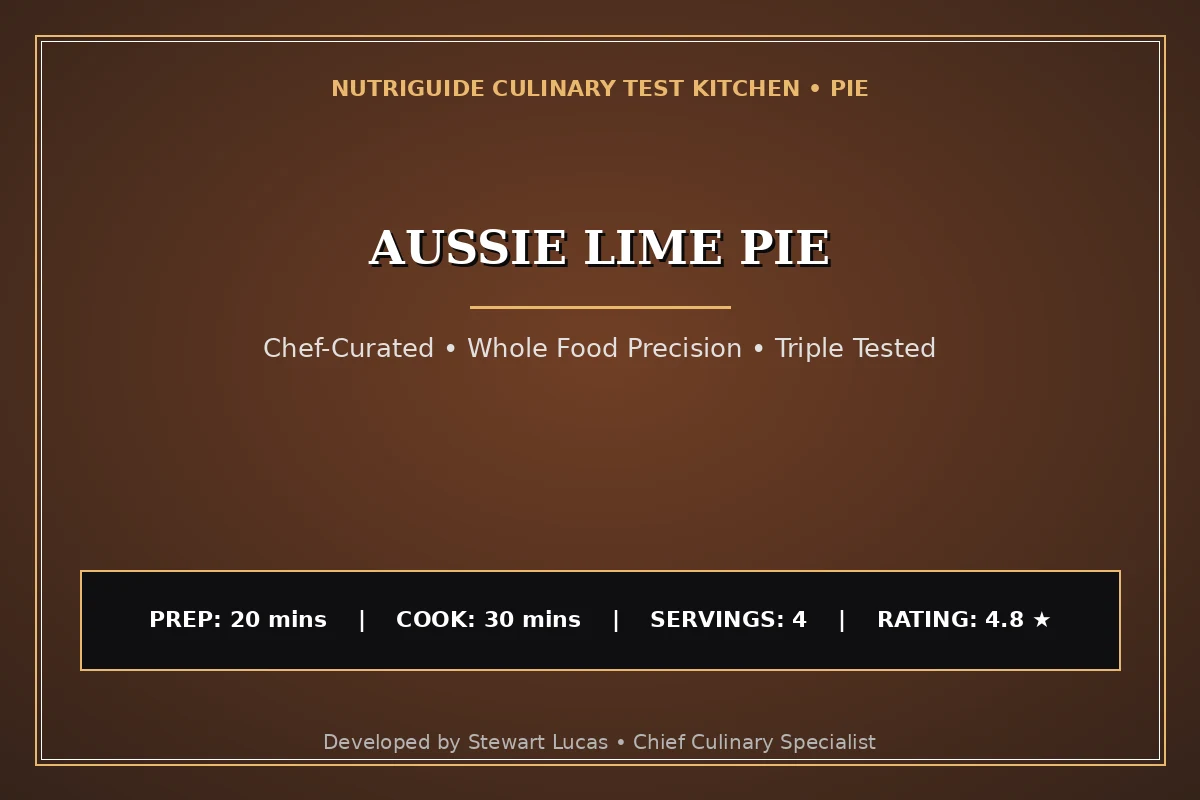 Aussie Lime Pie