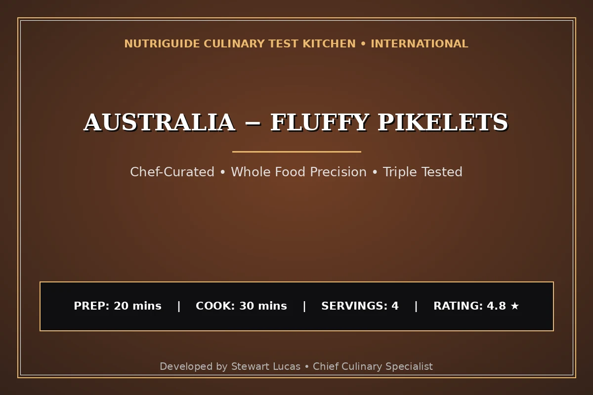 Australia − Fluffy Pikelets
