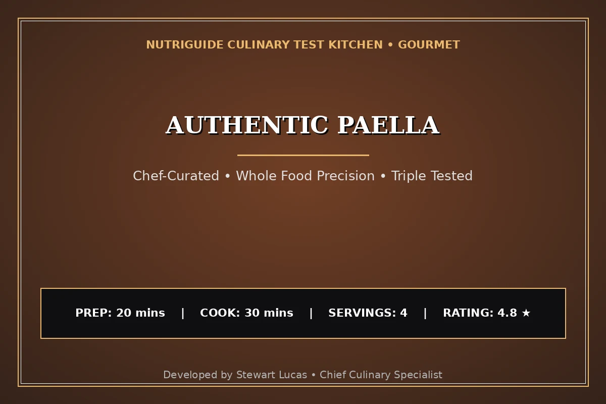 Authentic Paella