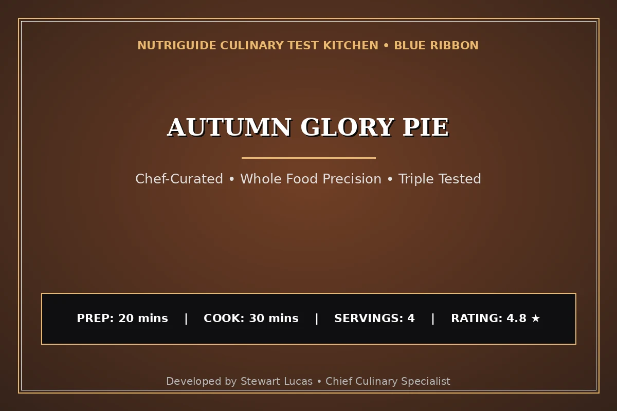 Autumn Glory Pie
