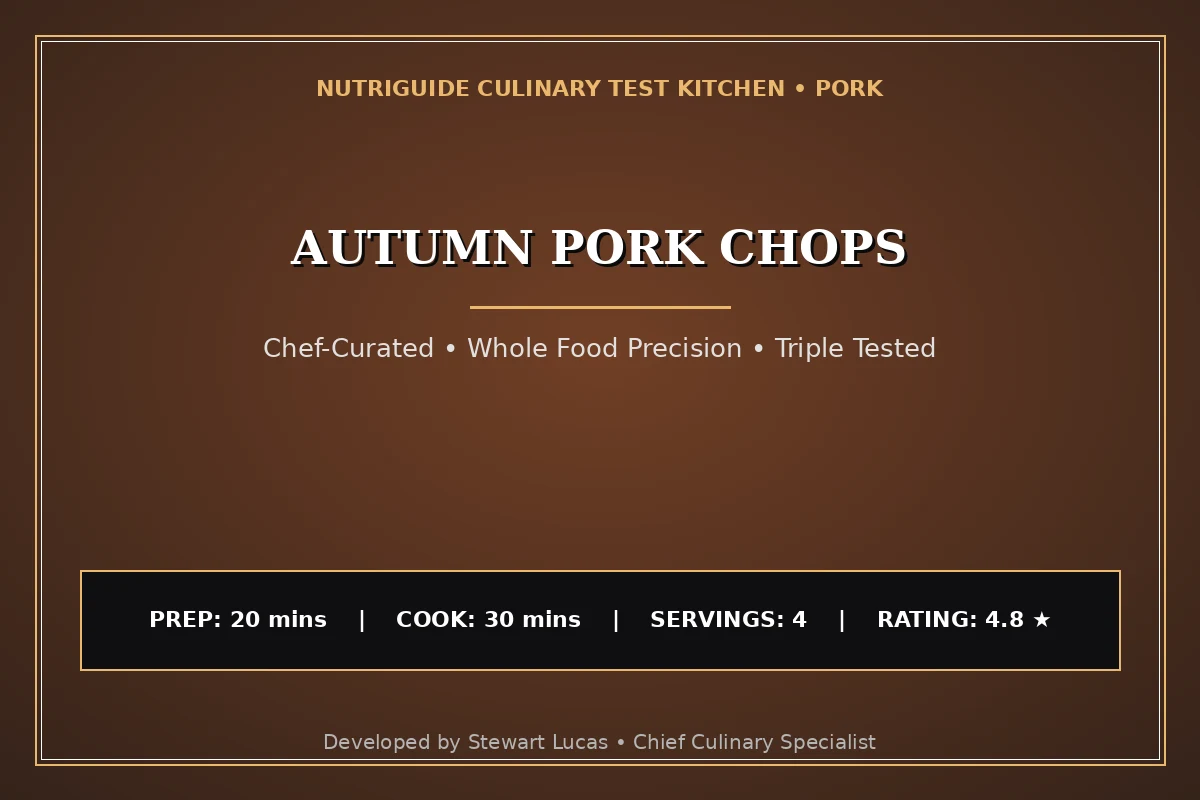 Autumn Pork Chops