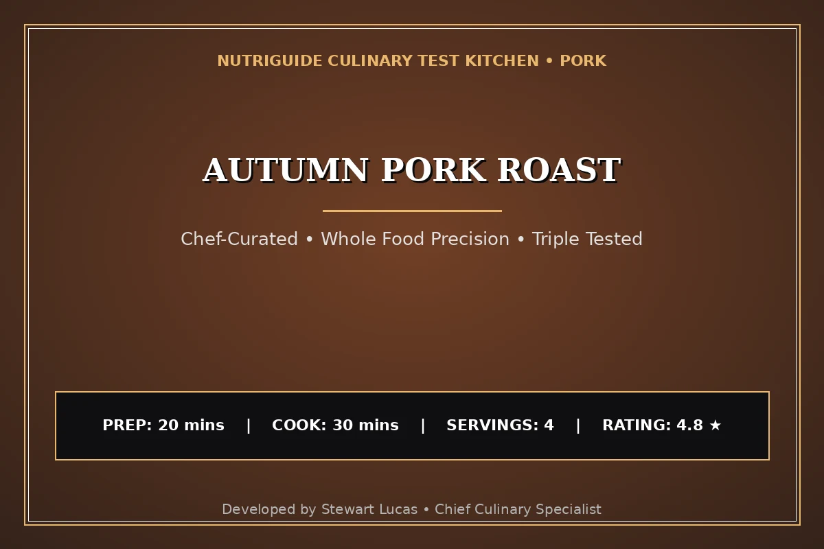 Autumn Pork Roast