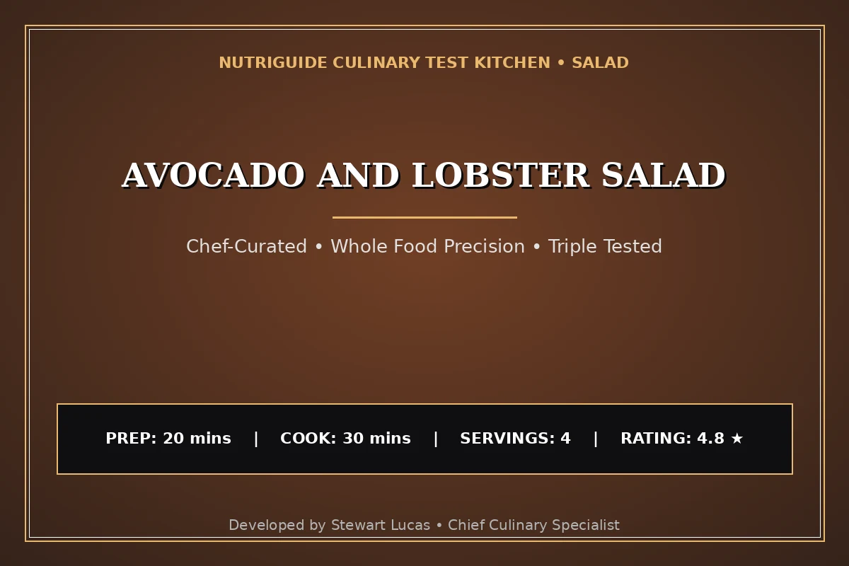 Avocado And Lobster Salad