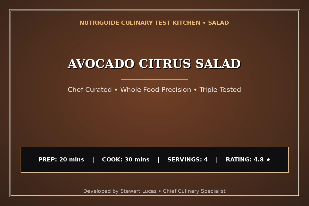 Avocado Citrus Salad