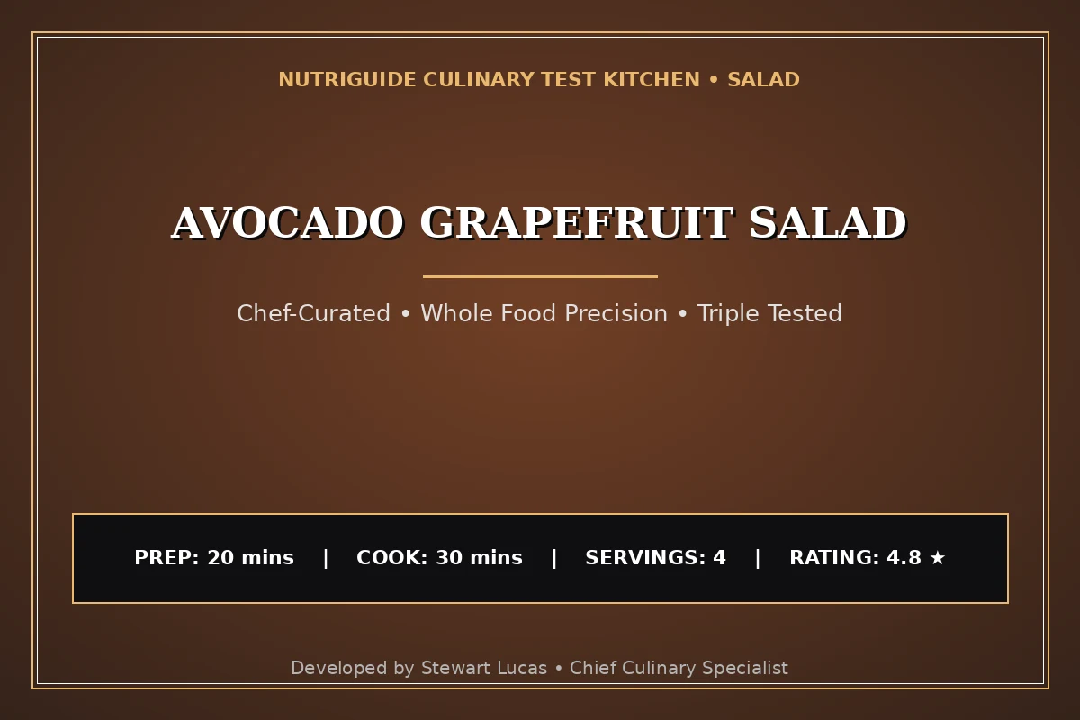 Avocado Grapefruit Salad
