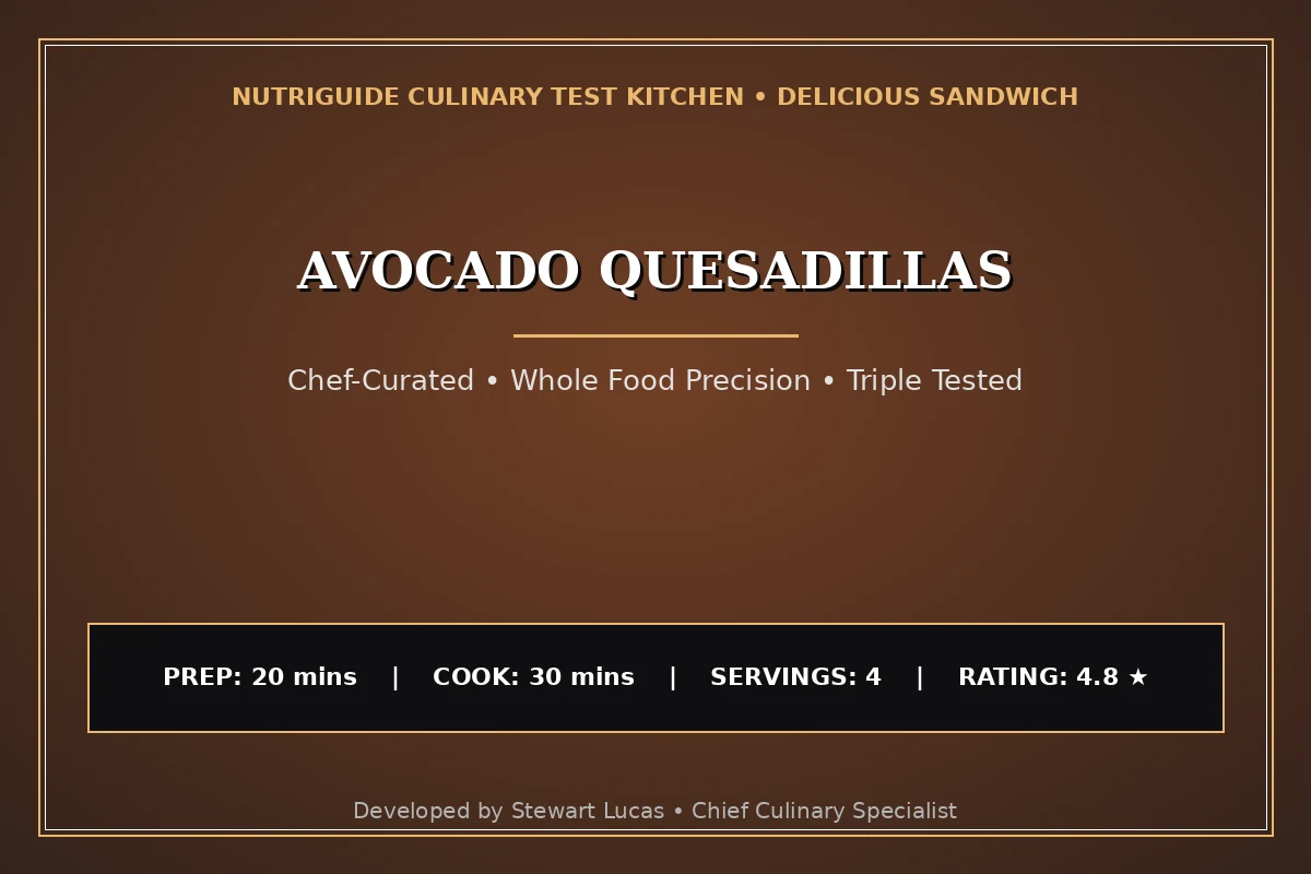 Avocado Quesadillas