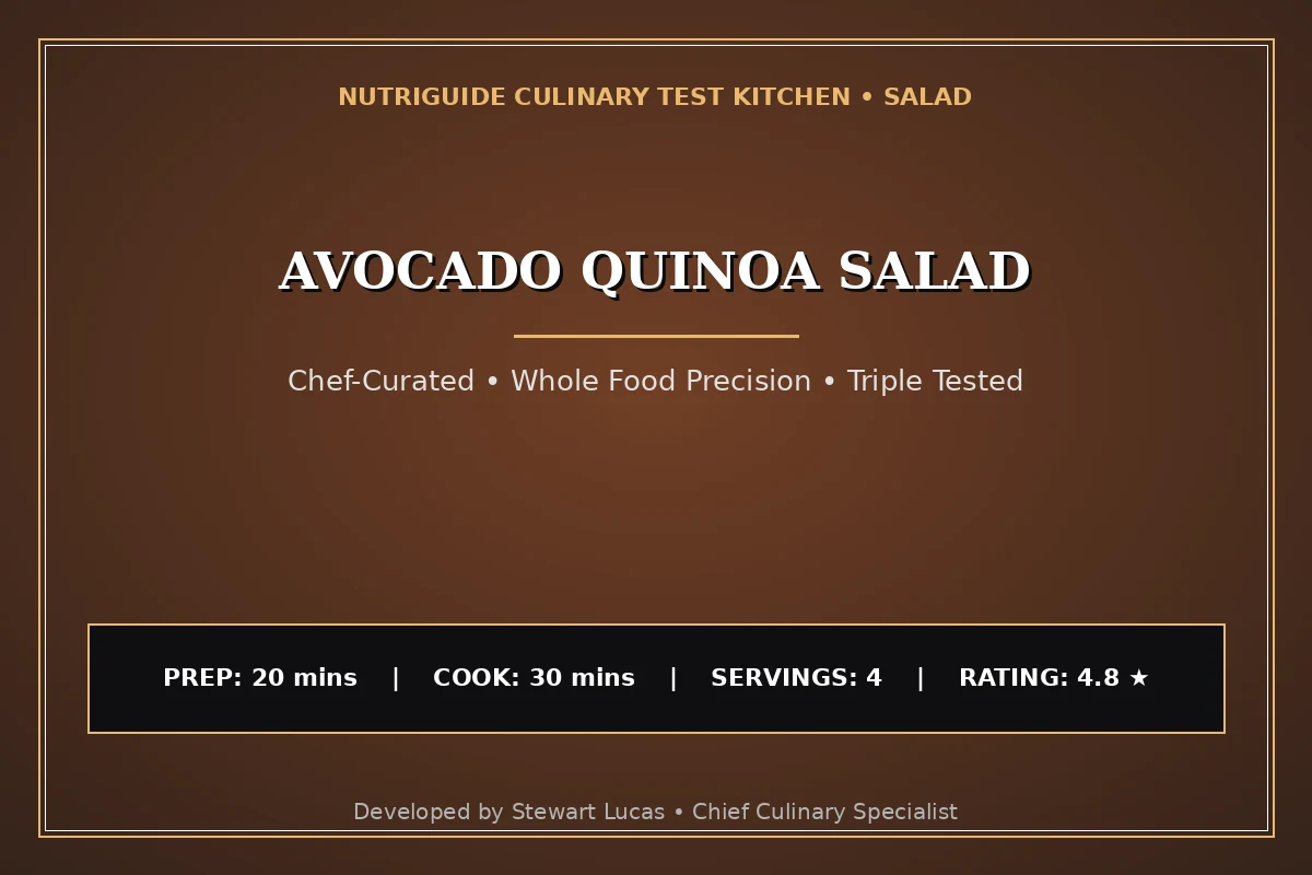 Avocado Quinoa Salad