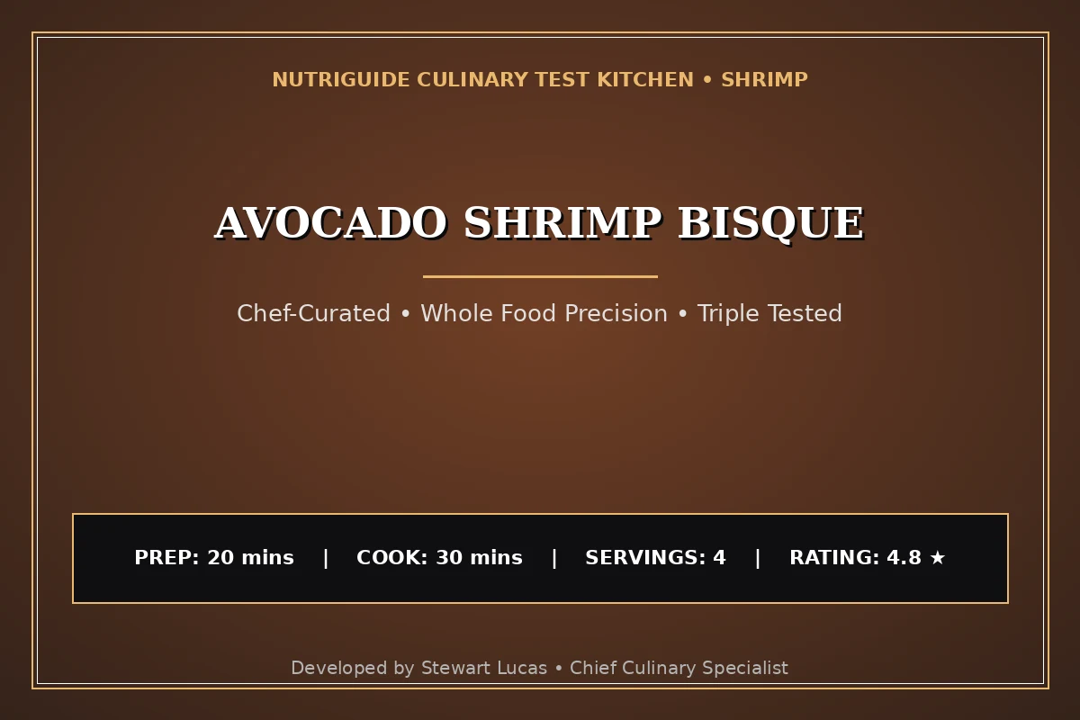 Avocado Shrimp Bisque
