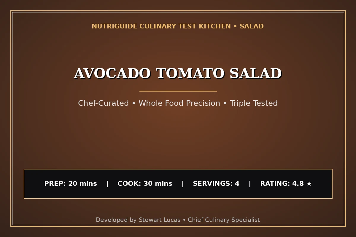 Avocado Tomato Salad