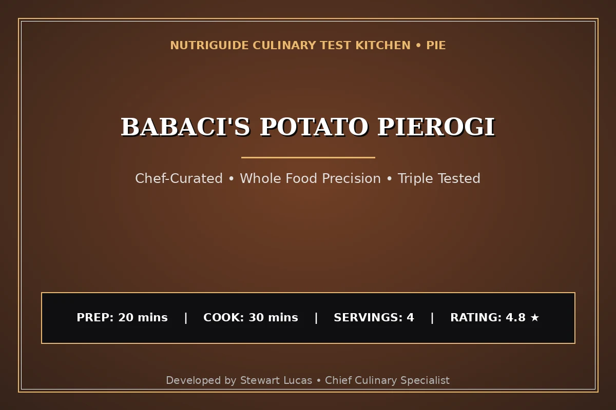 Babaci'S Potato Pierogi