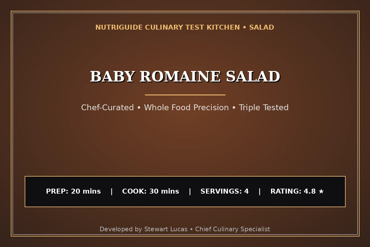 Baby Romaine Salad