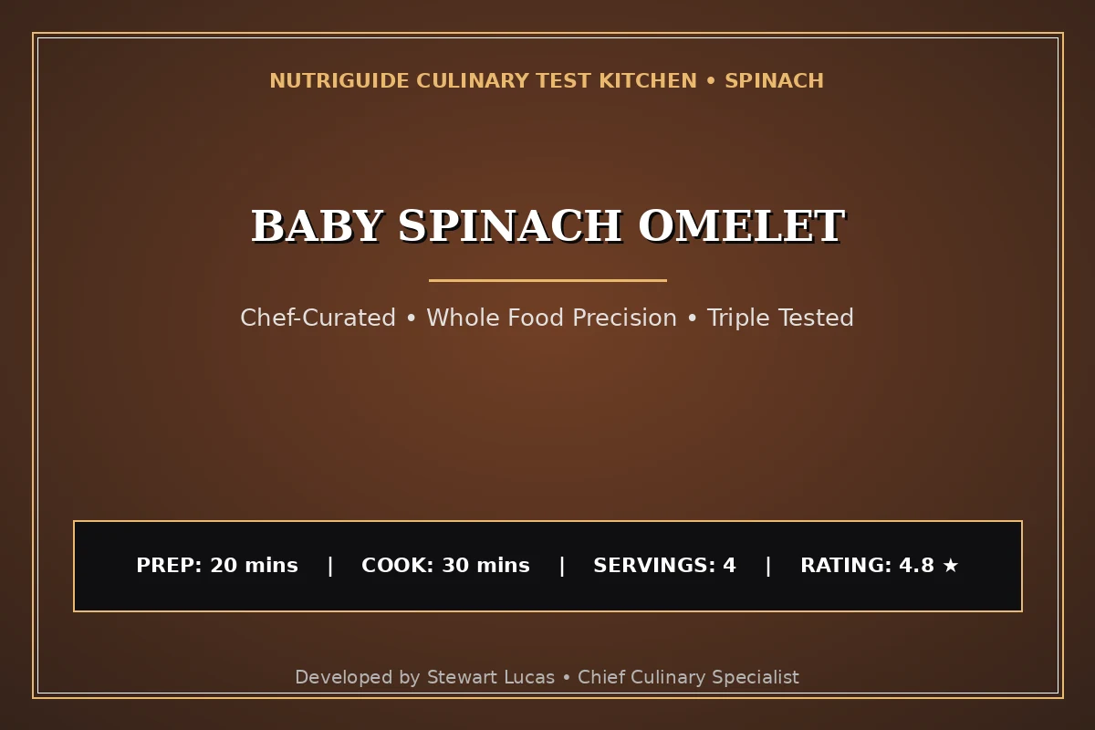 Baby Spinach Omelet