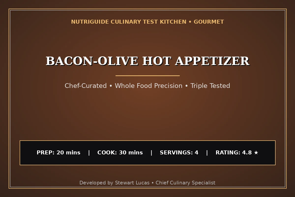 Bacon-Olive Hot Appetizer