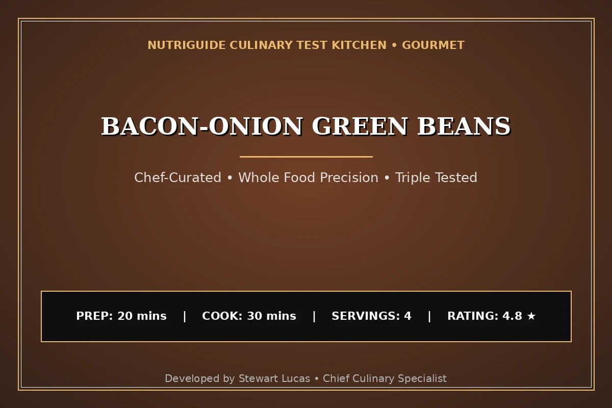 Bacon-Onion Green Beans
