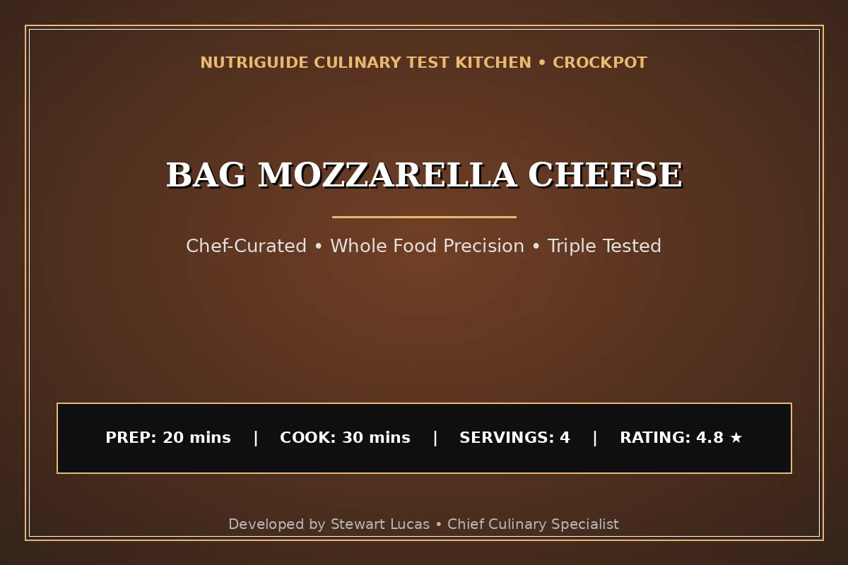 Bag Mozzarella Cheese