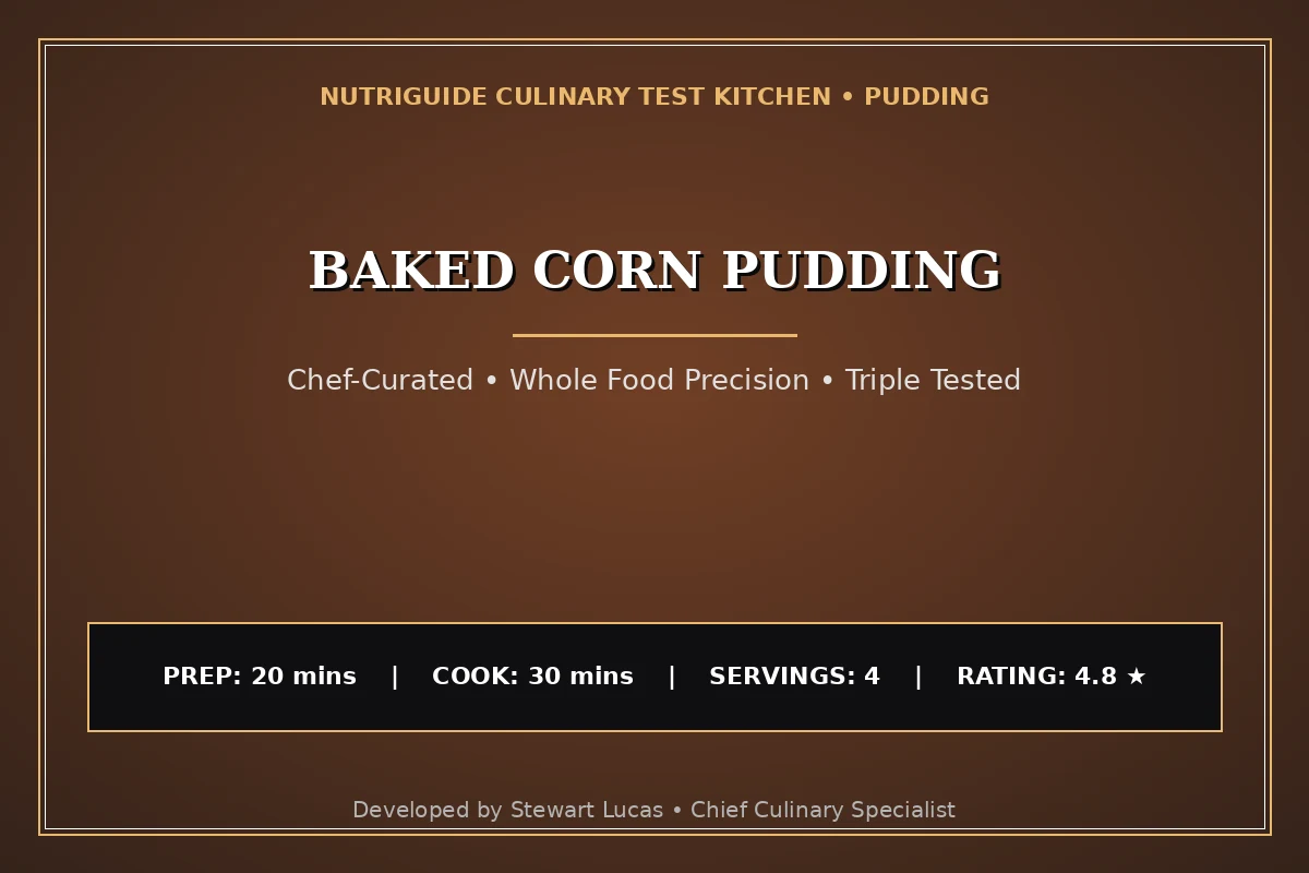 Baked Corn Pudding