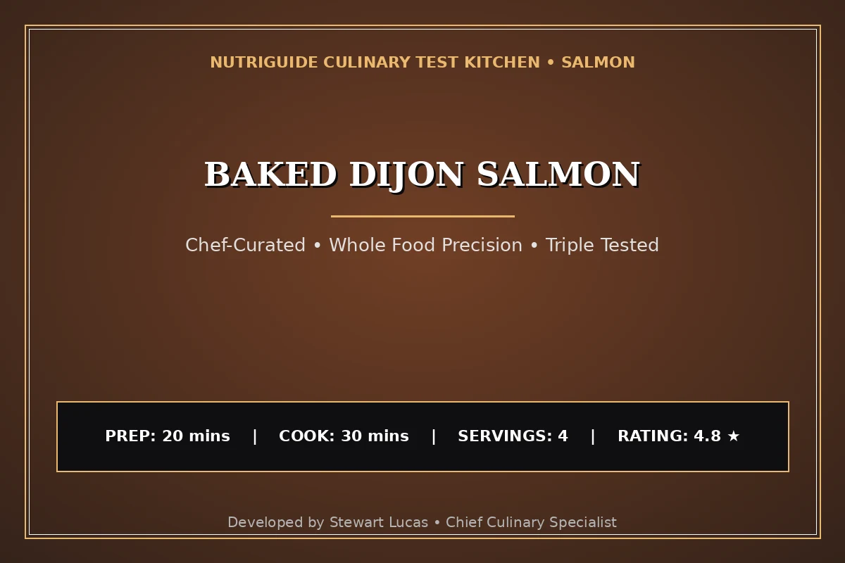 Baked Dijon Salmon