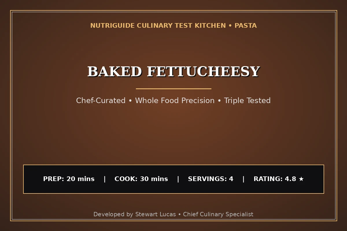 Baked Fettucheesy