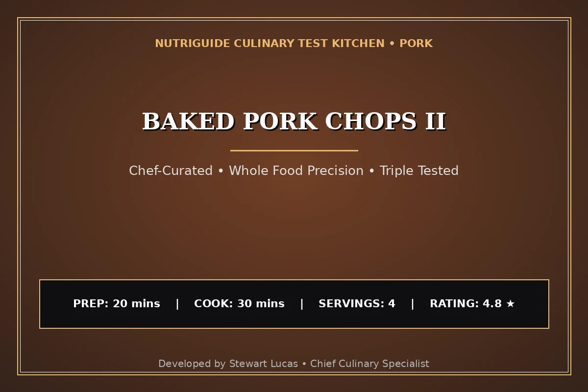 Baked Pork Chops Ii