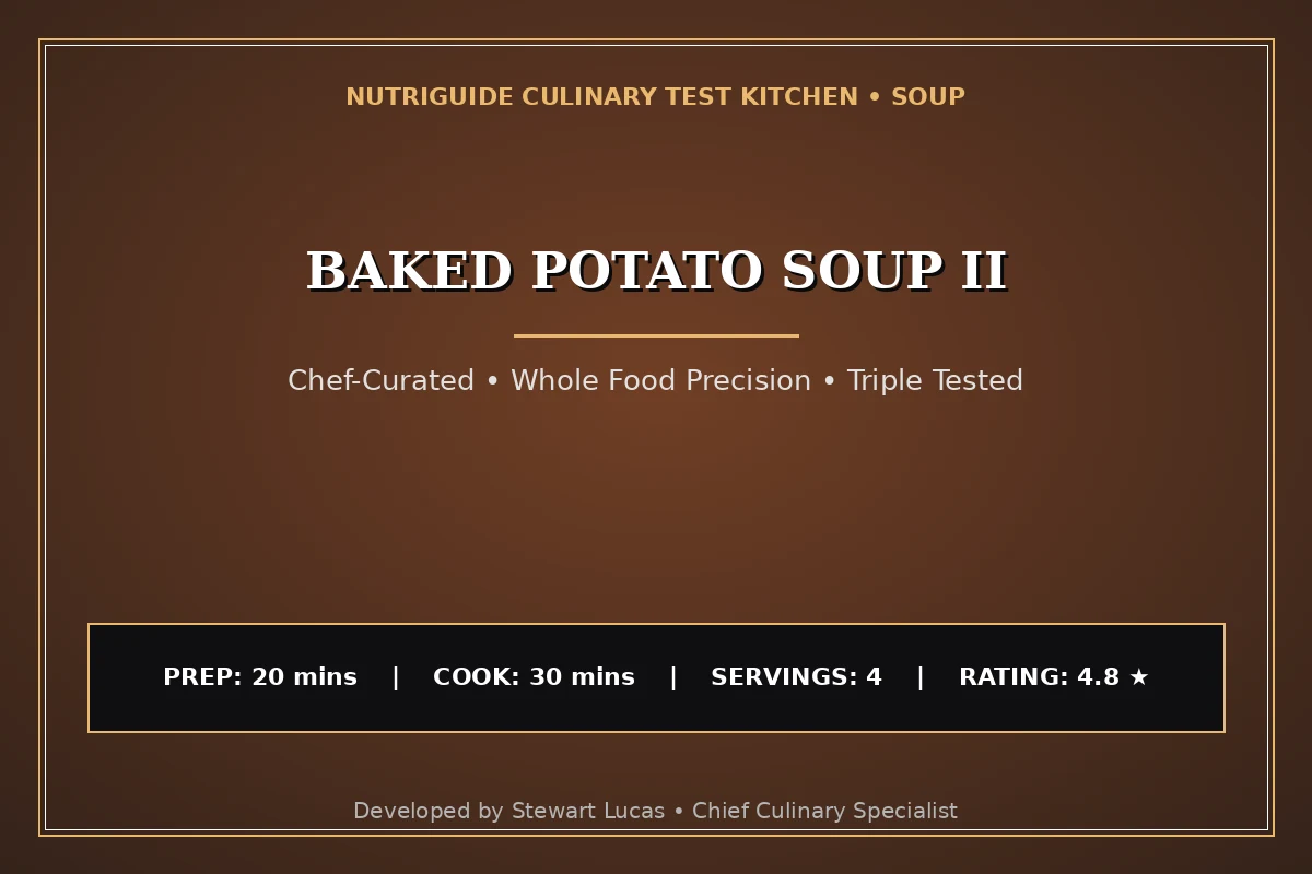 Baked Potato Soup Ii