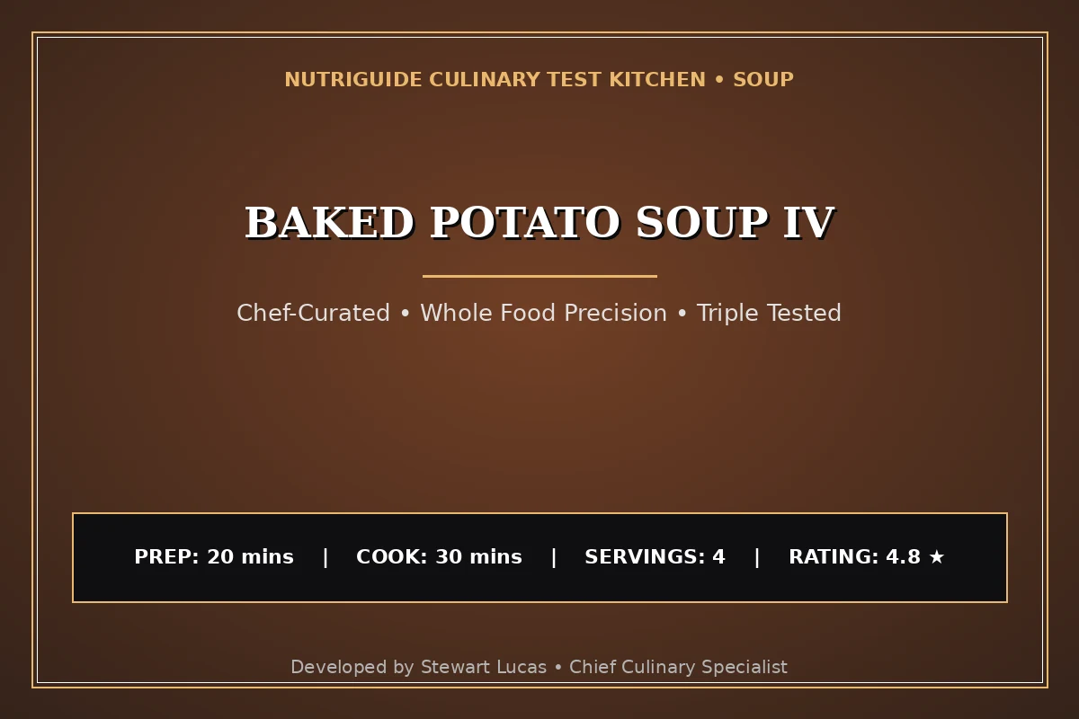 Baked Potato Soup Iv