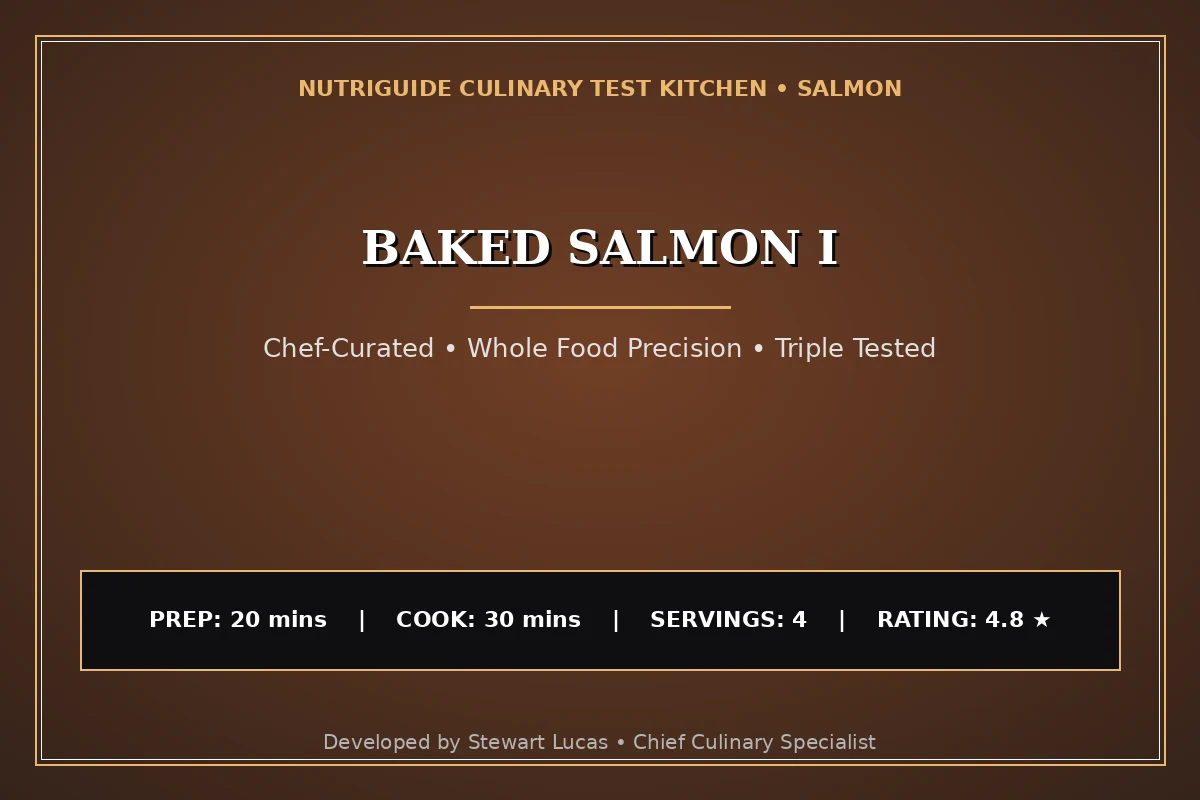 Baked Salmon I