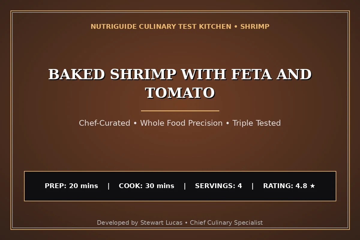 Baked Shrimp With Feta And Tomato