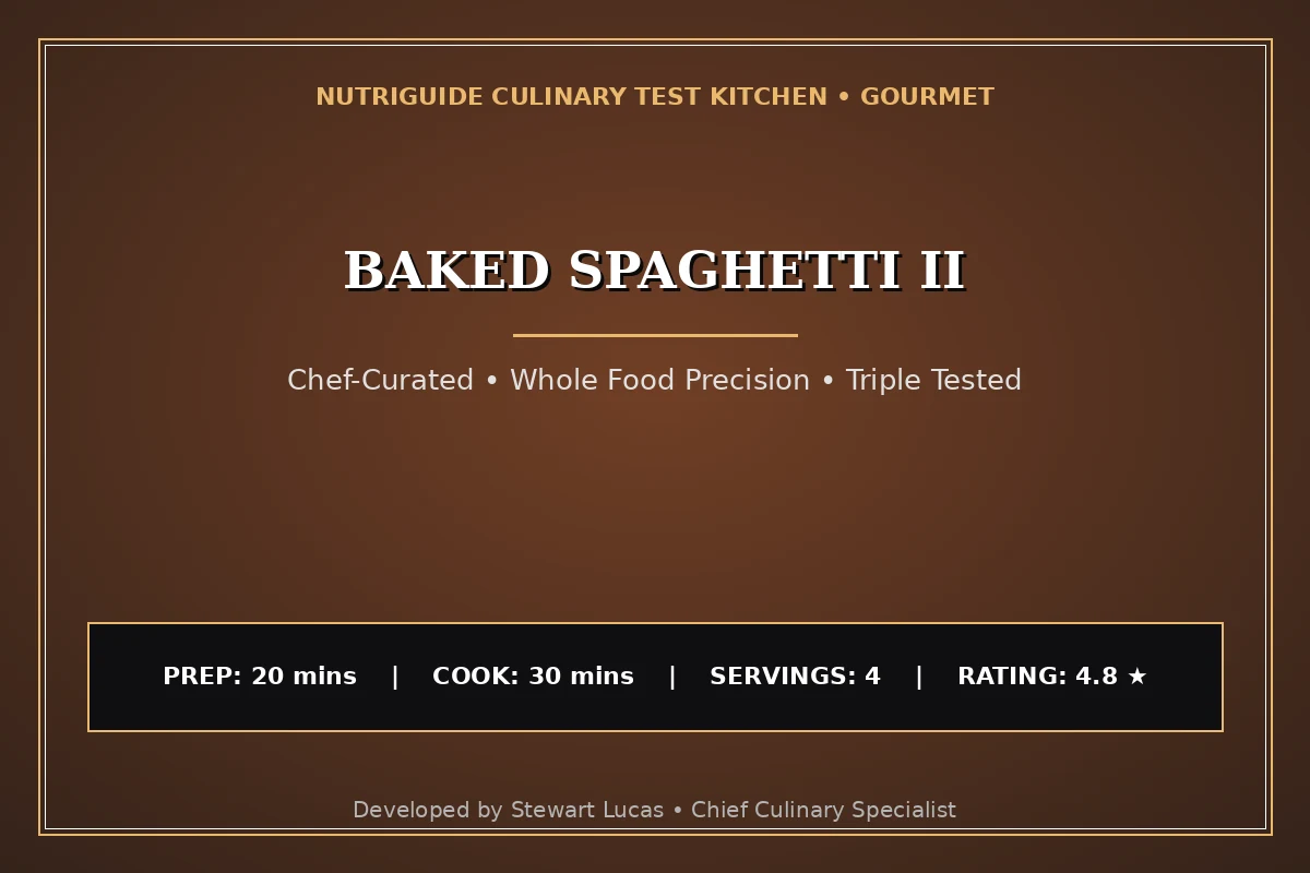 Baked Spaghetti Ii