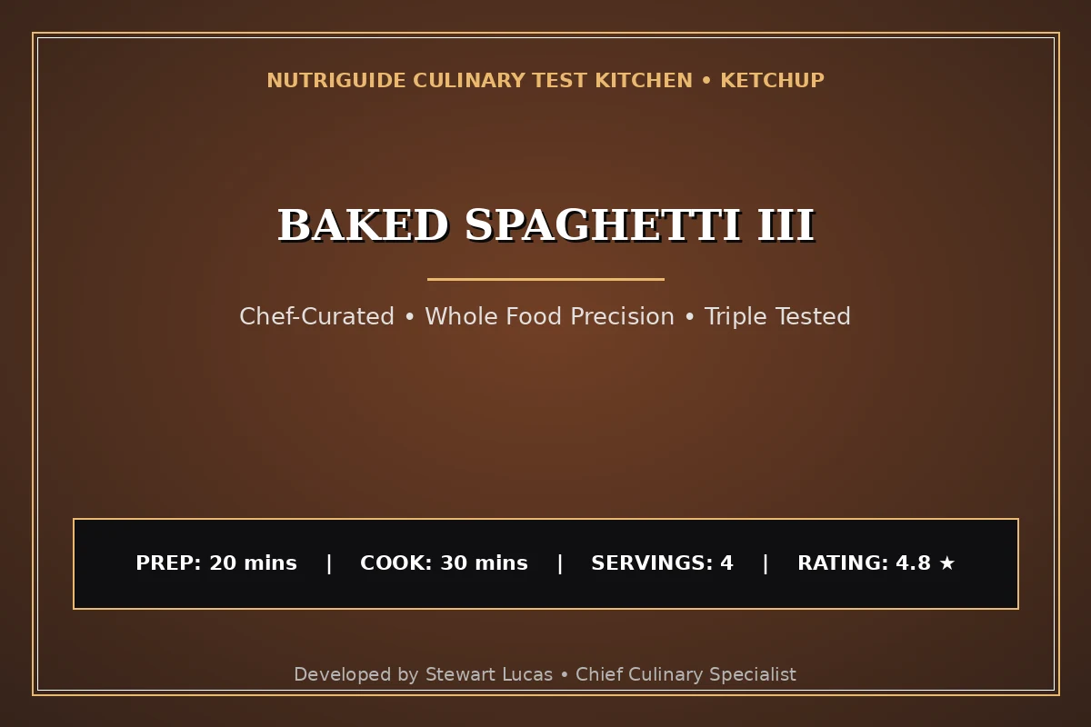 Baked Spaghetti Iii