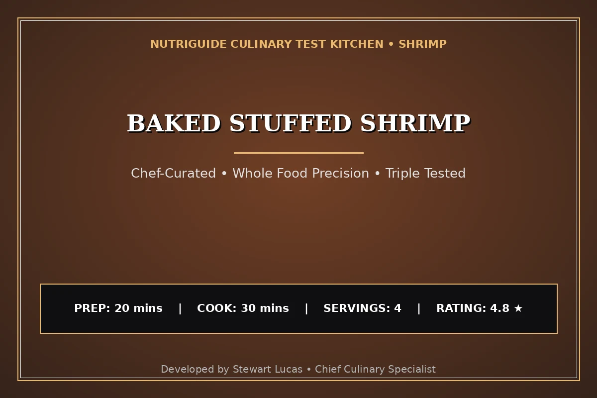 Baked Stuffed Shrimp