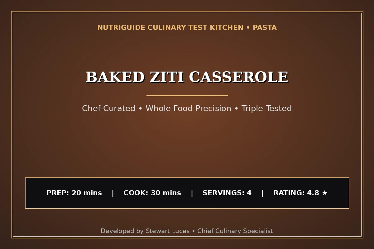 Baked Ziti Casserole