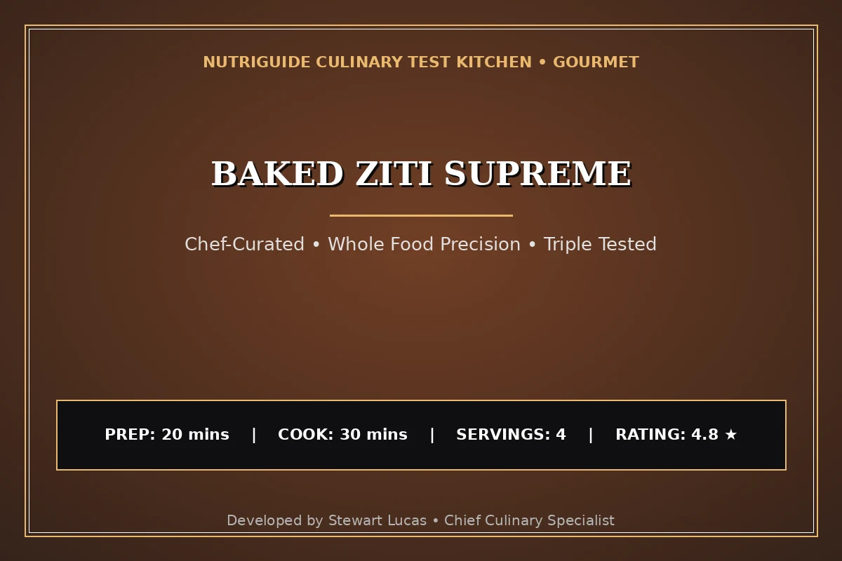Baked Ziti Supreme