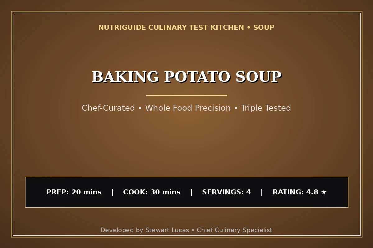 Baking Potato Soup