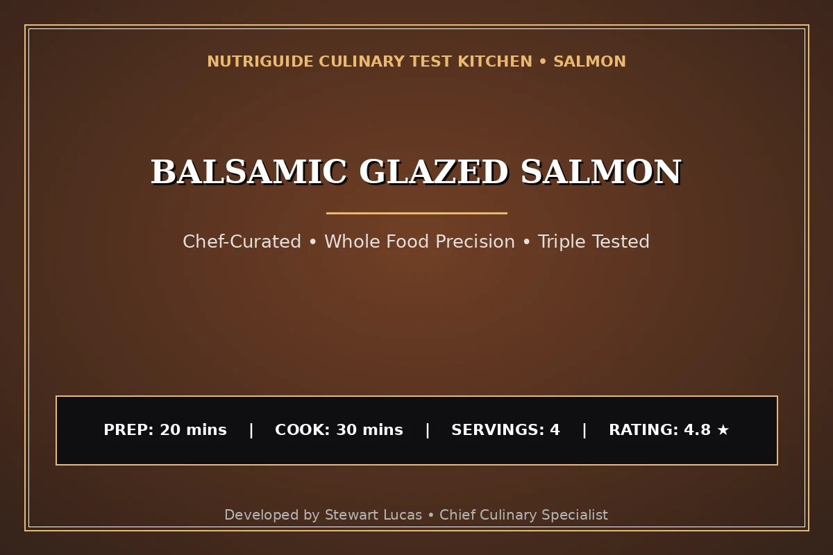 Balsamic Glazed Salmon