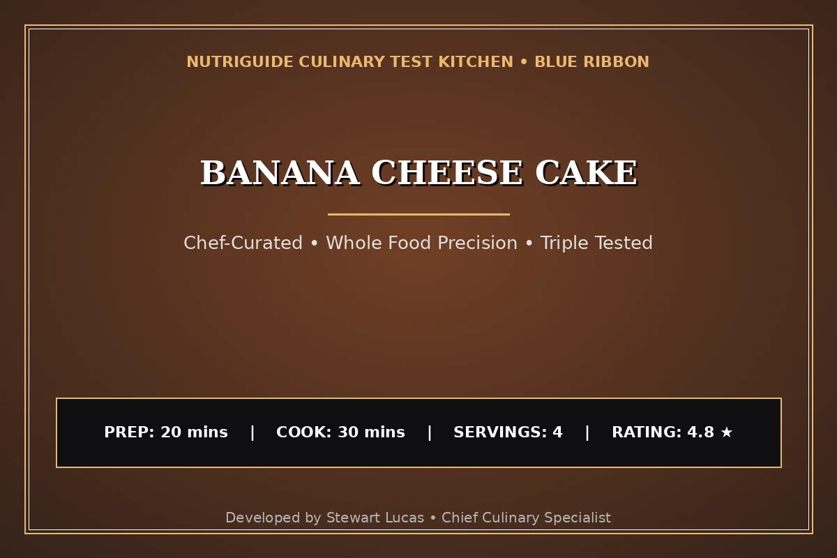 Banana Cheese Cake