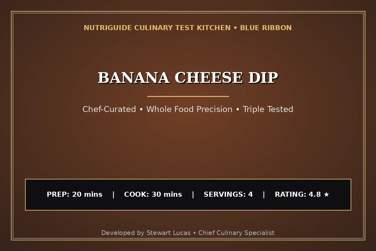 Banana Cheese Dip