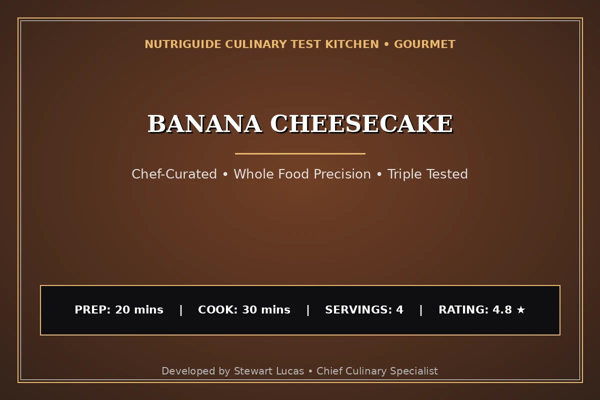 Banana Cheesecake