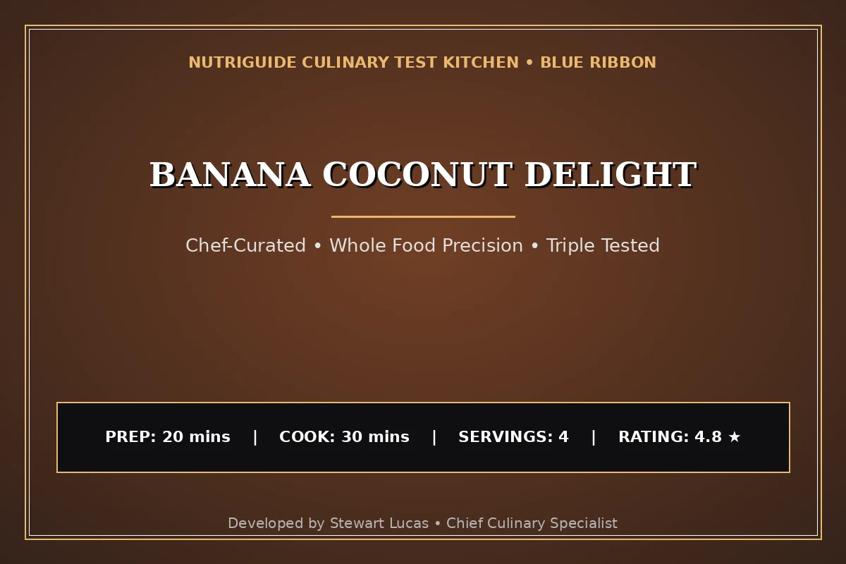 Banana Coconut Delight