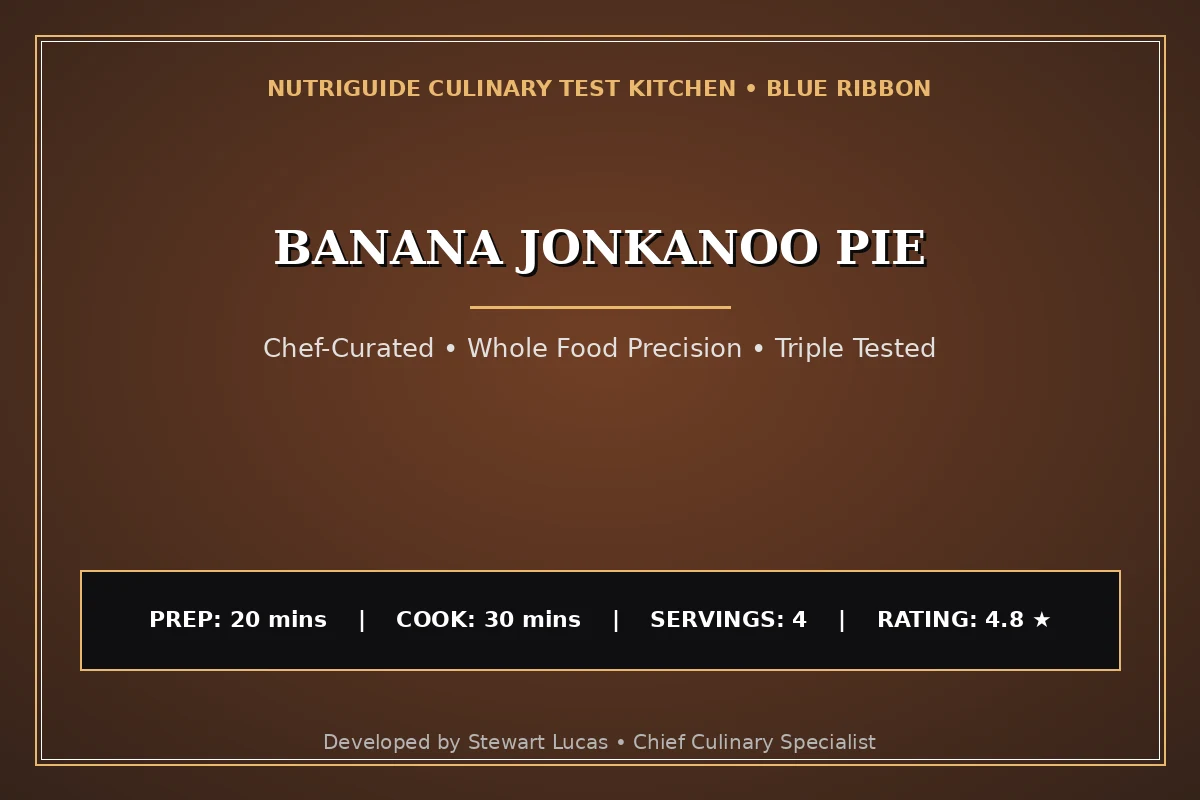 Banana Jonkanoo Pie