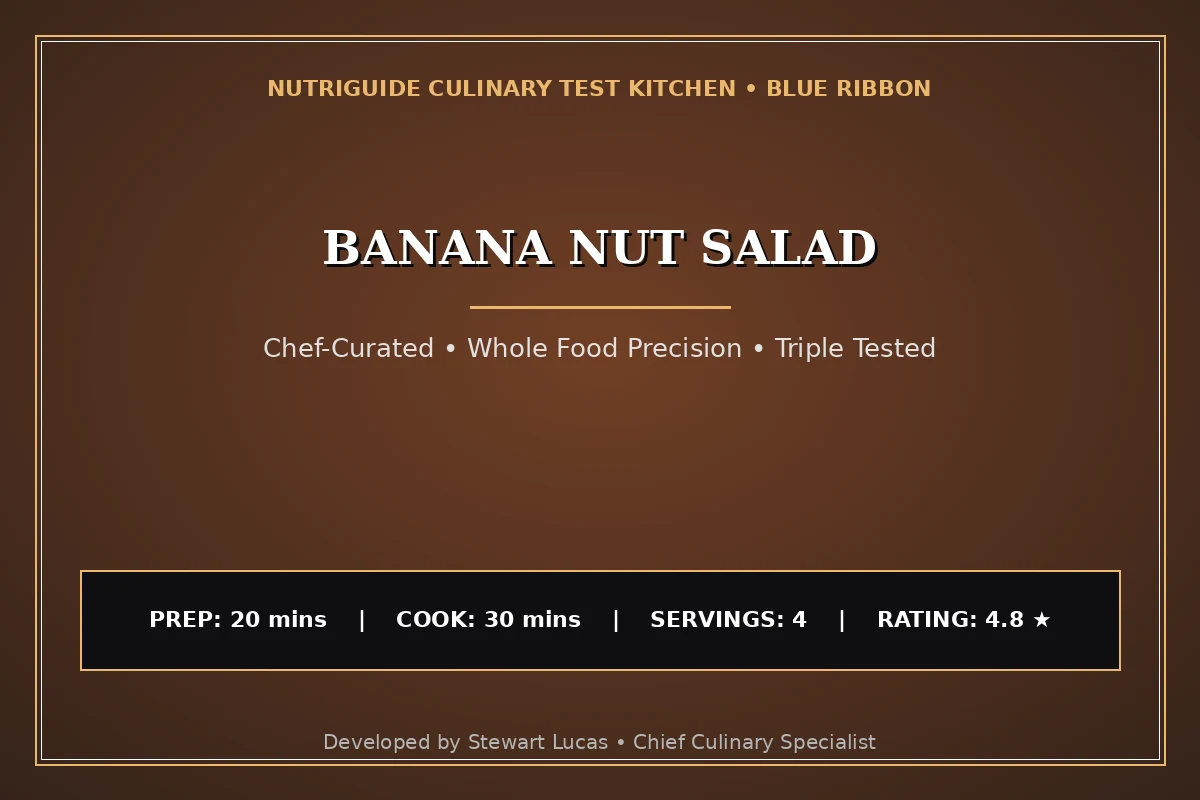 Banana Nut Salad