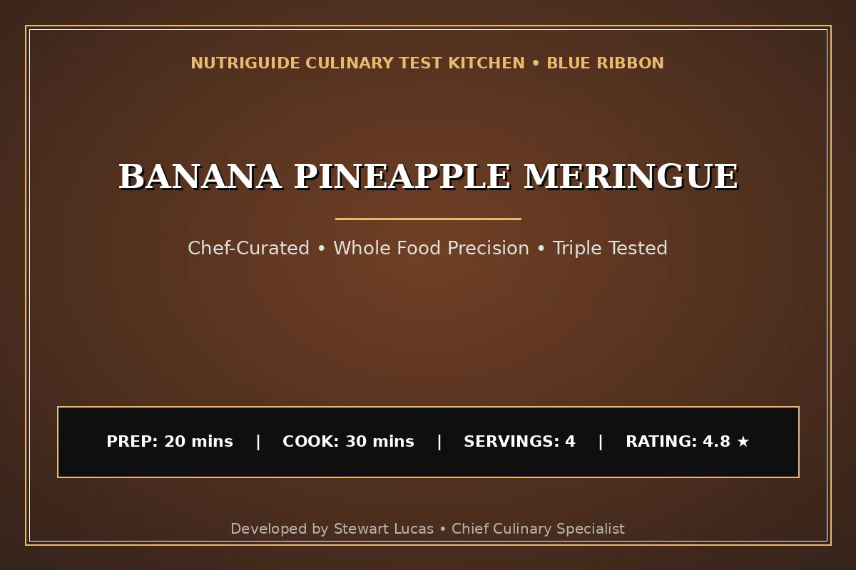 Banana Pineapple Meringue