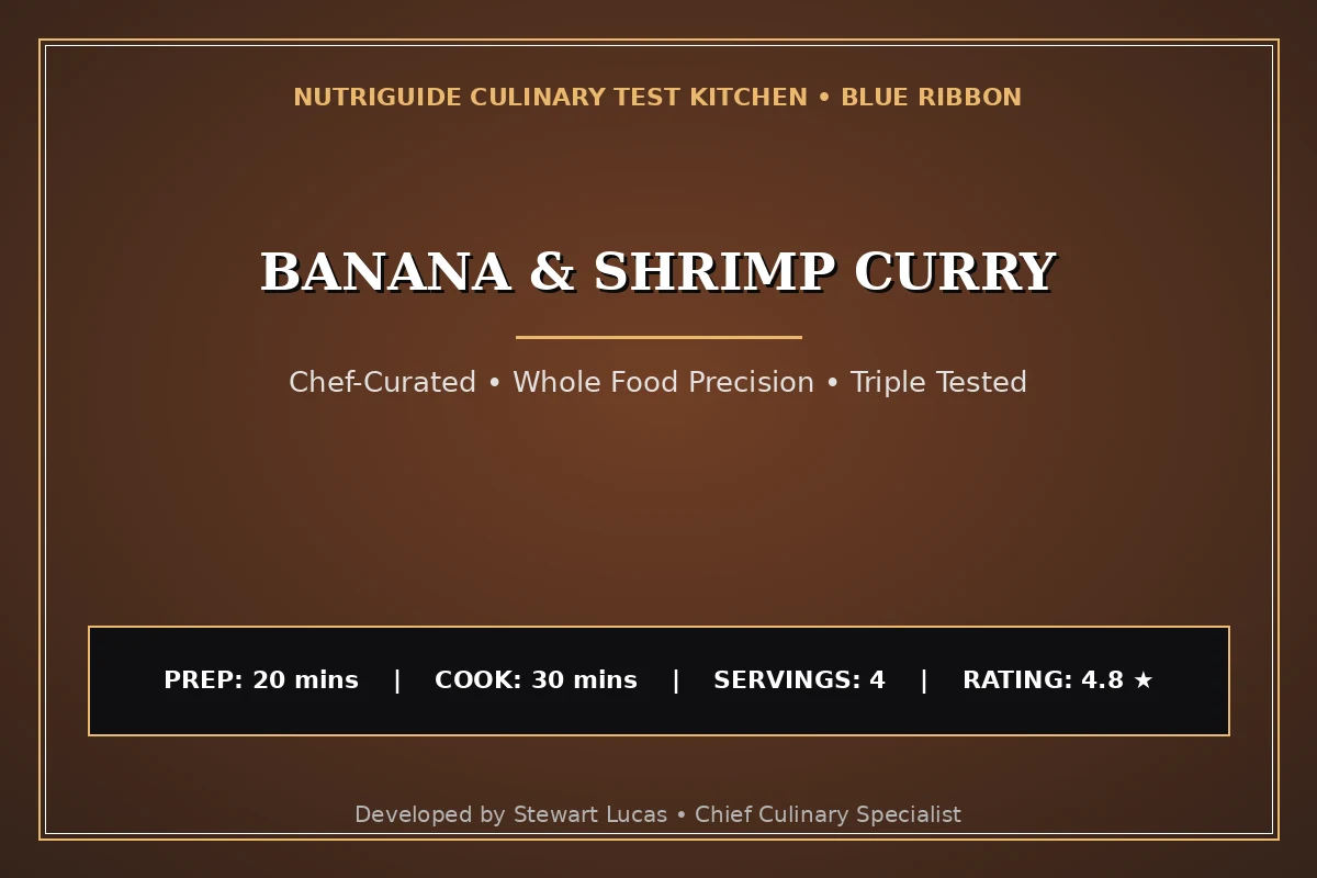 Banana & Shrimp Curry