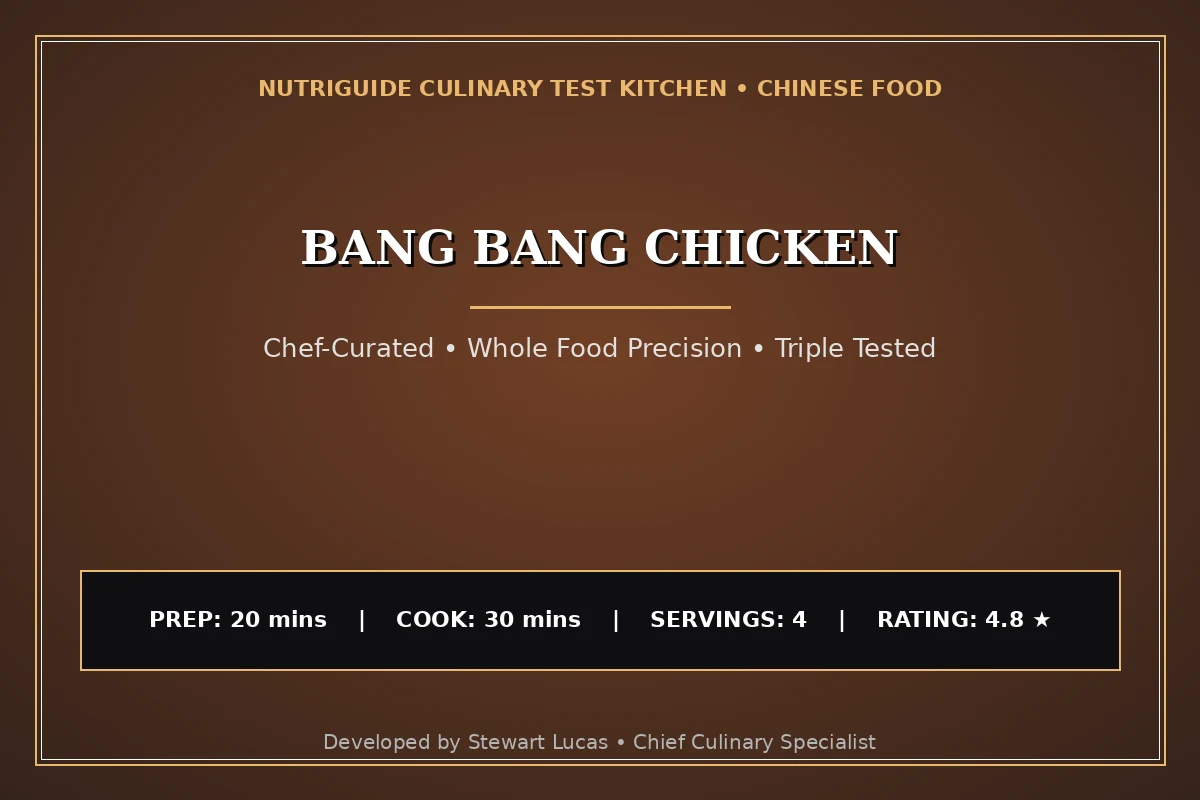 Bang Bang Chicken